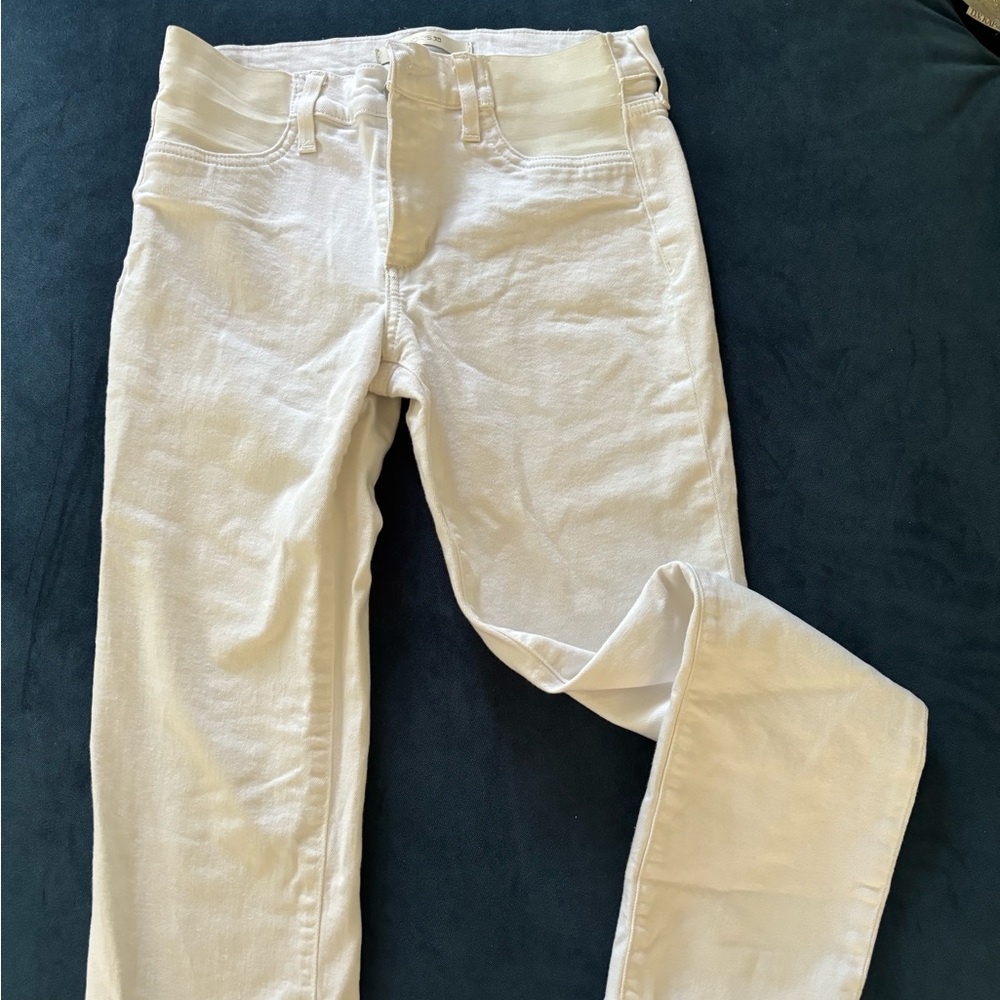 White joe’s jeans maternity jeans